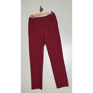 Chubbies‎ Burgundy Performance Golf Pants Elastic Waist Stretch Chinos M